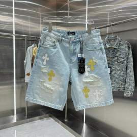 Picture of Chrome Hearts Jeans Short _SKUChromeHeartsM-2XLhgntx218806